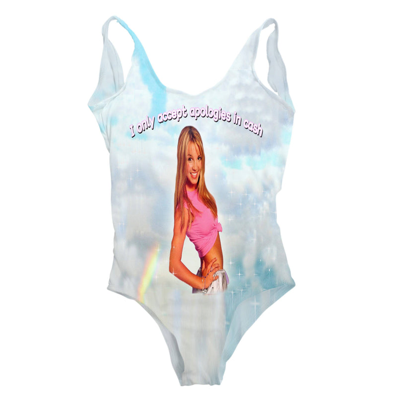 Apologies in Cash One Piece Swimsuit