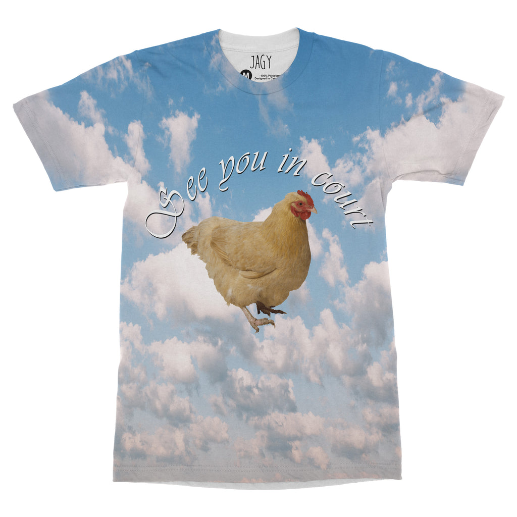 See You In Court Chicken T-Shirt