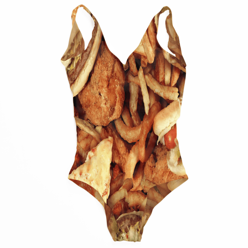 Fast Food One Piece Swimsuit