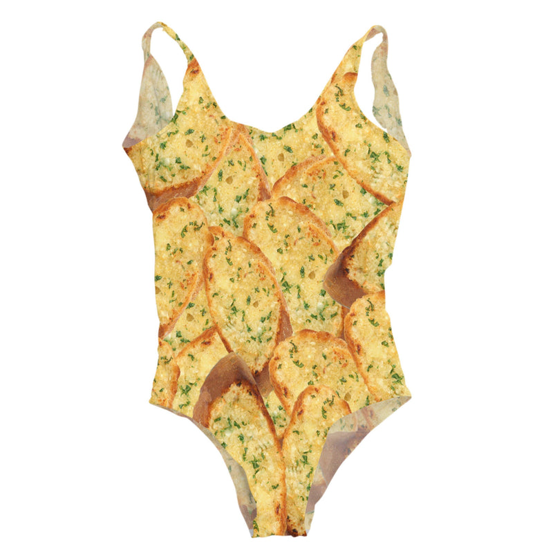 Garlic Bread One Piece Swimsuit