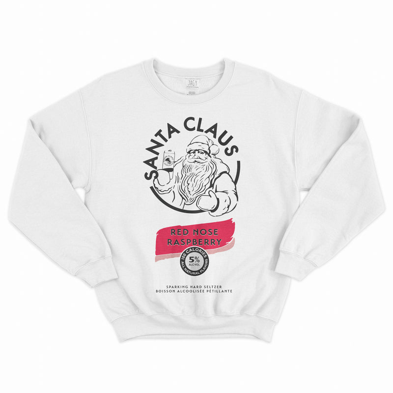 Santa Claus Red Nose Raspberry Sweater