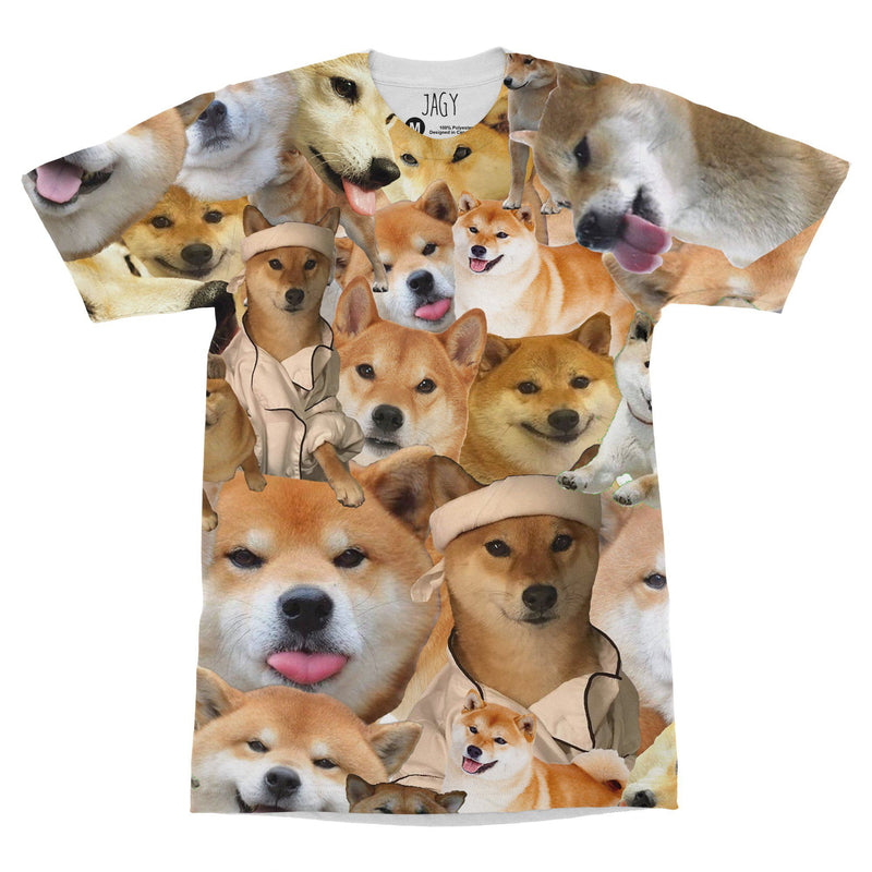 Shiba Inu Collage T-Shirt