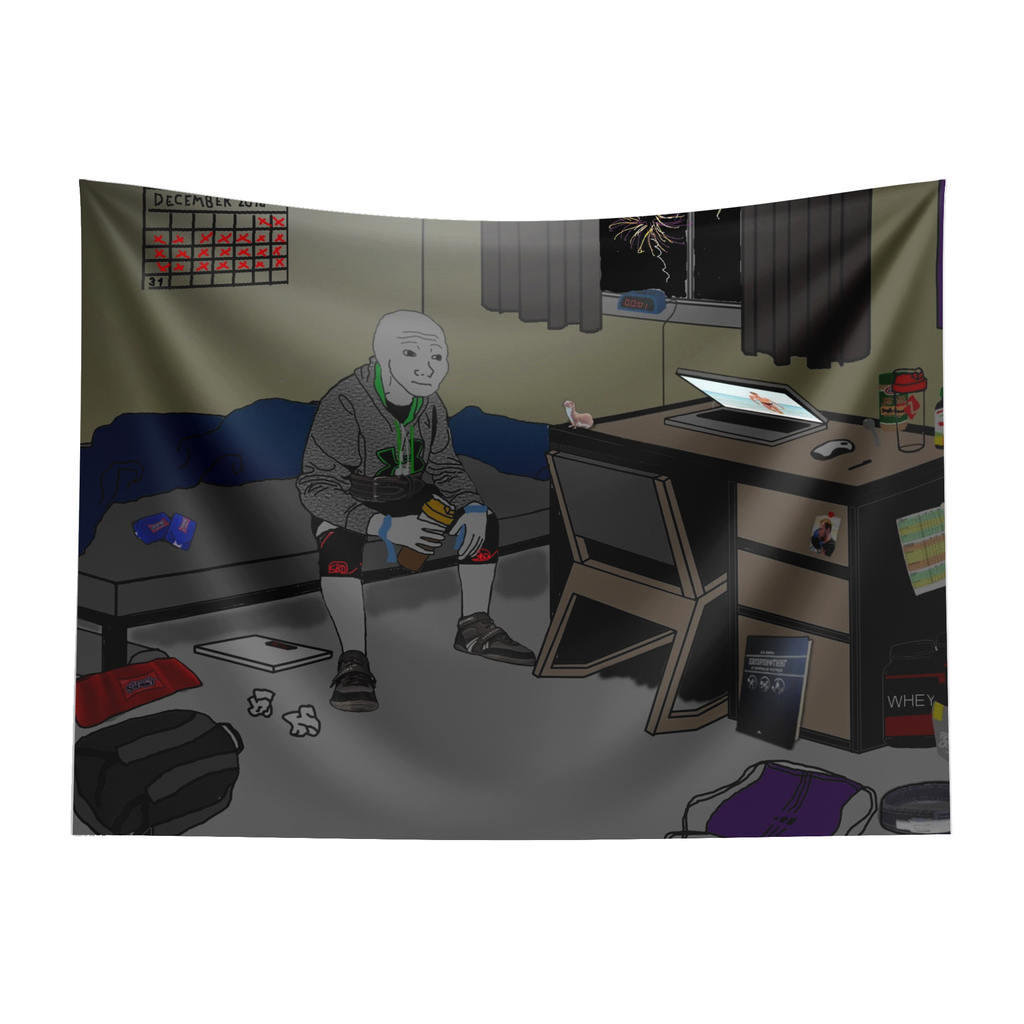 Lonely Chad Tapestry