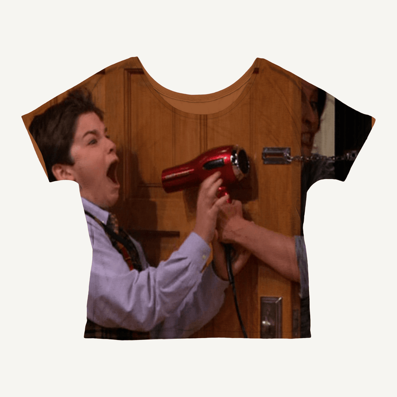 Crop Tops - Freddie Hairdryer Crop Top