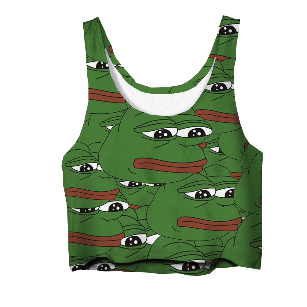 Crop Tops - Sad Pepe