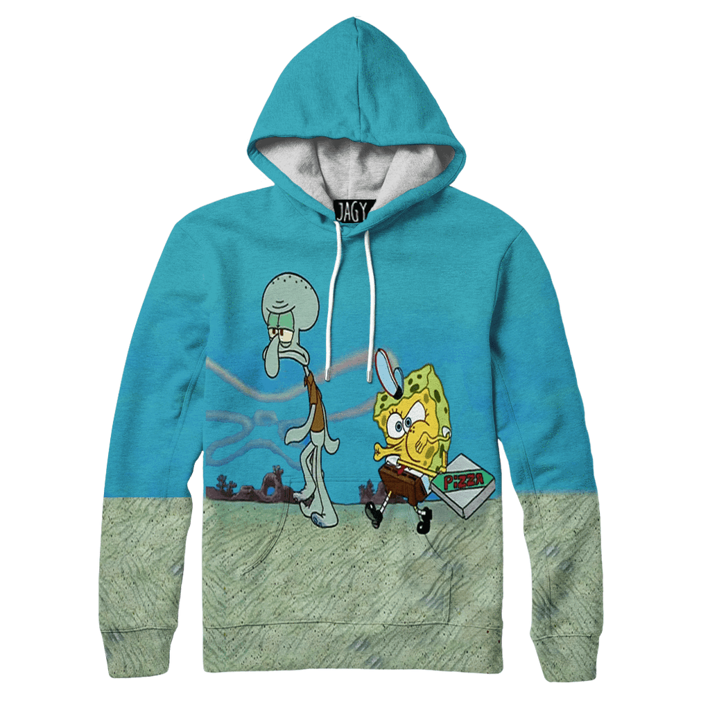 Hoodies - Krusty Krab Pizza Hoodie