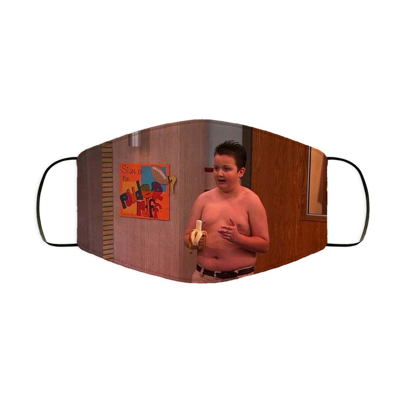 Shirtless Gibby Face Mask
