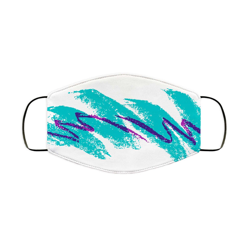 90s Jazz Wave Face Mask