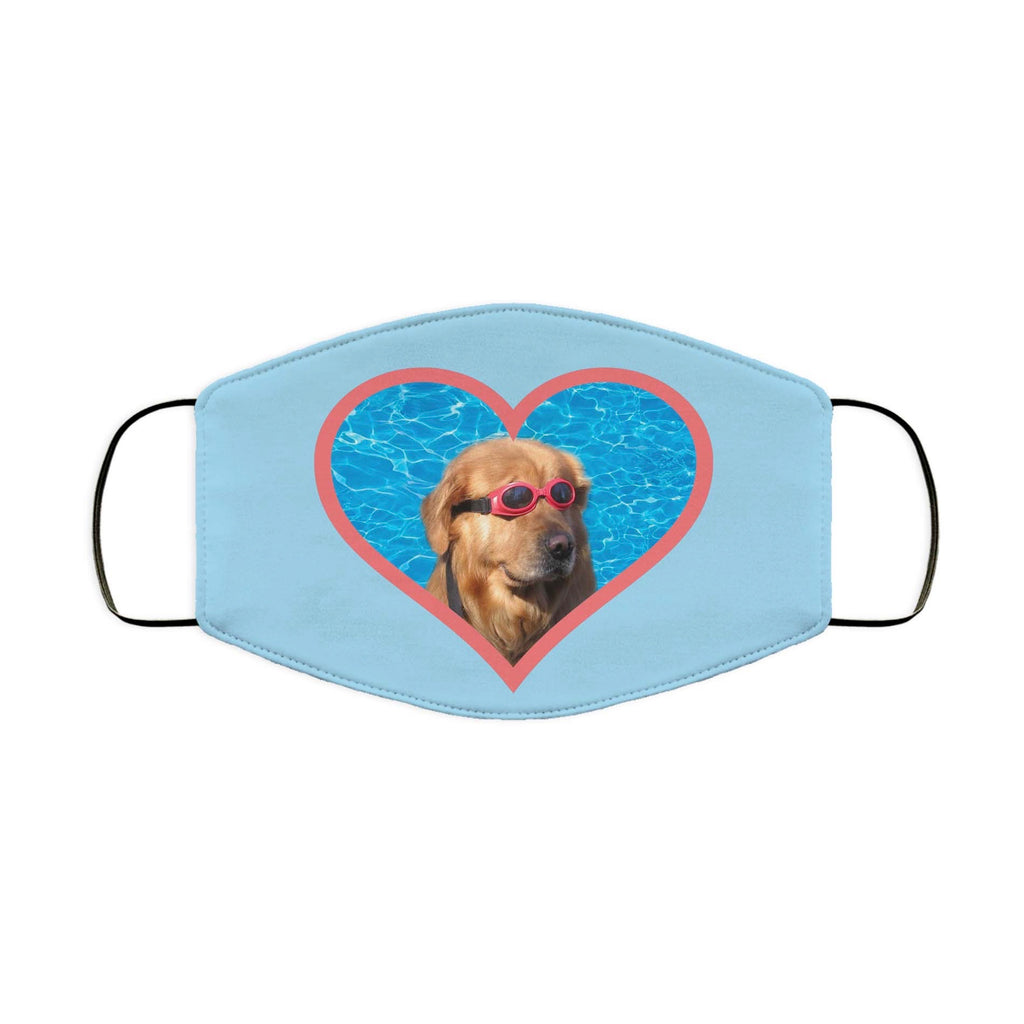 Dog with Goggles Face Mask