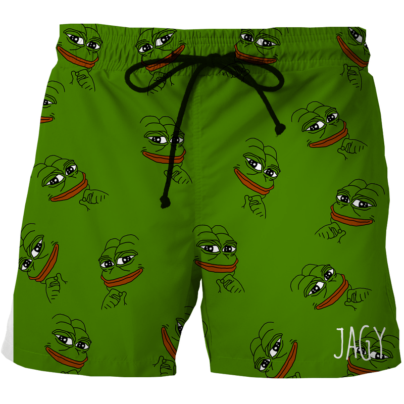 Shorts - Smirk Pepe Shorts