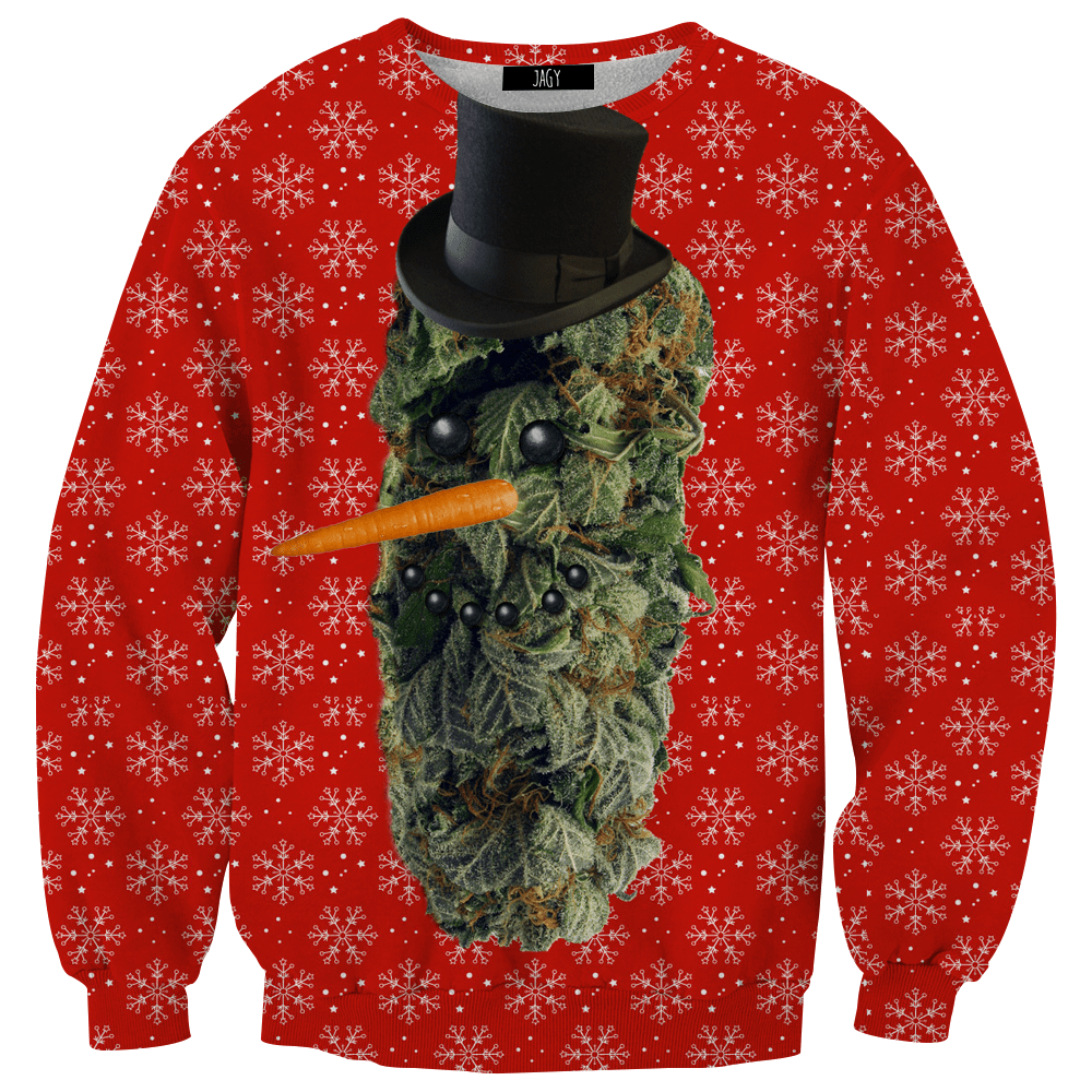 Sweater - Frosty The Kush Man