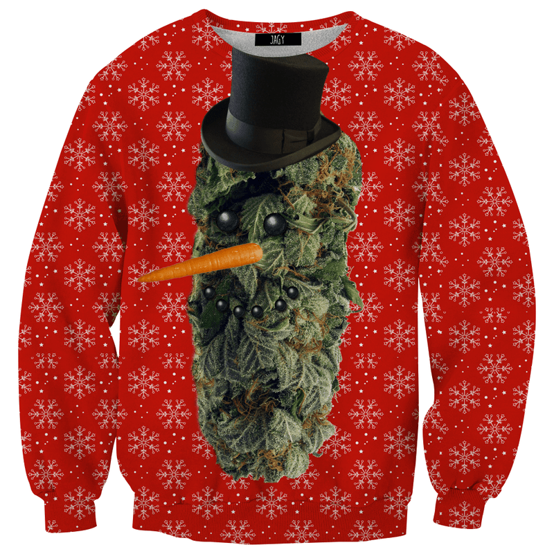 Sweater - Frosty The Kush Man