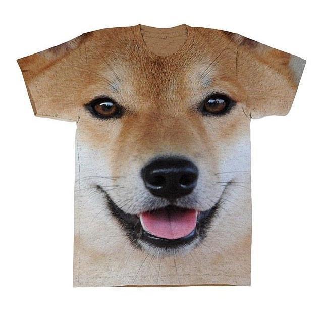T-Shirts - Shiba Inu Face Tee